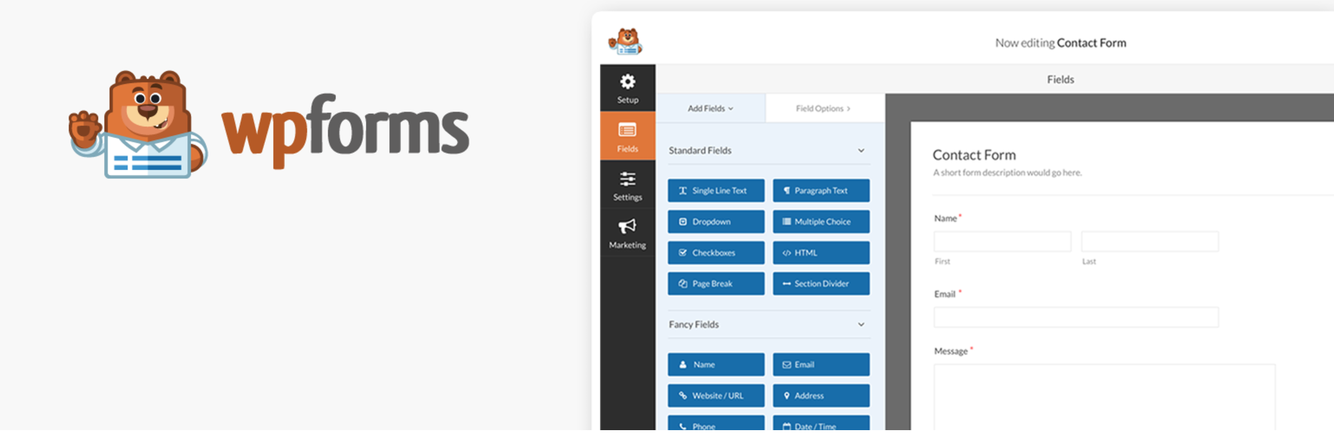 Plugin WordPress WPForms