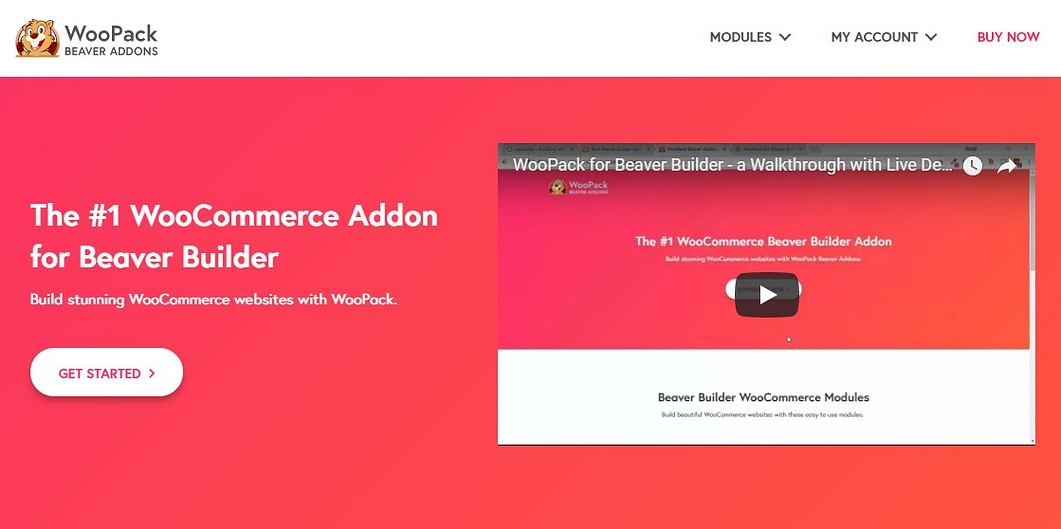 Add-ons Beaver Builder pour Woocommerce - Woopack