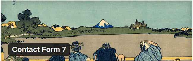 Le plugin WordPress du formulaire de contact 7.