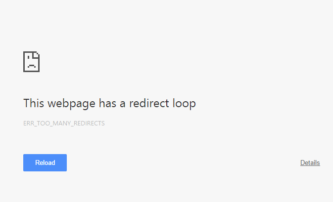 Qu'est-ce que ERR_TOO_MANY_REDIRECTS ?
