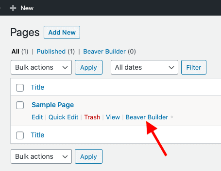 Modifier avec Beaver Builder