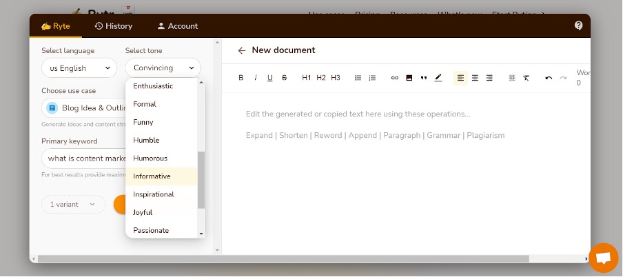 écrivain rytr ai écrivain rytr ai